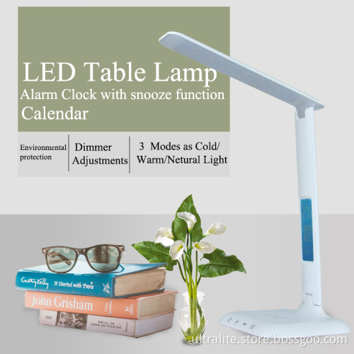 Hot Sale Led Foldable Table Lamp With Wireless Charger Mobile Phone Usb Ports Desk Lamp